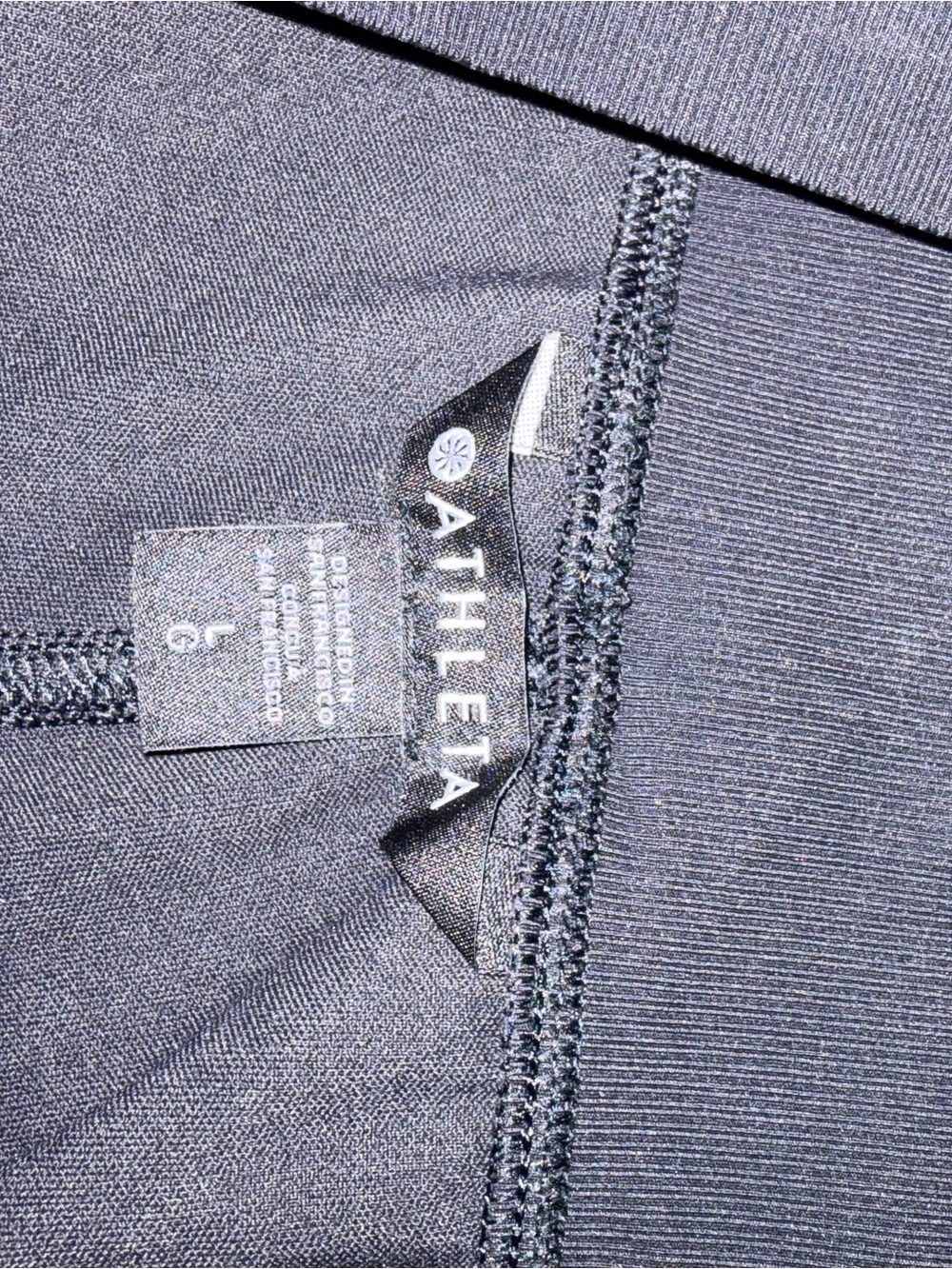 Athleta Solid Black Performance wide leg pants